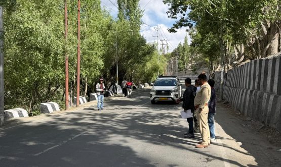 ARTO Kargil Conducts Drive Against Noise Pollution, Warns Violators of Strict Action.