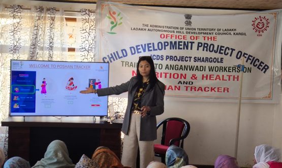 Training on Health, Nutrition and Poshan Tracker for Anganwadi Workers Concludes in Shargole.