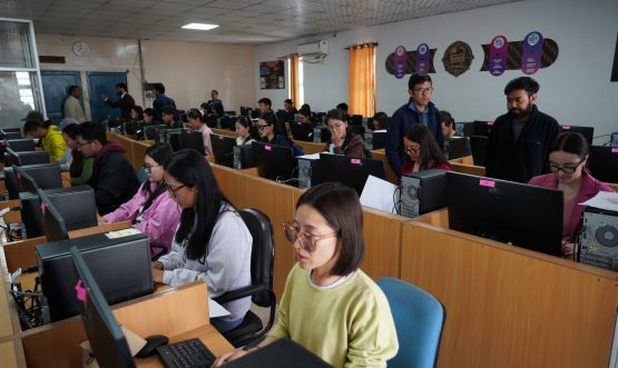 LAHD-SSRB Successfully Conducts Typing Test at NIELIT Leh.