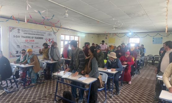 Five-Day Inclusive Education Training for CWSN Begins at GHSS Padum.