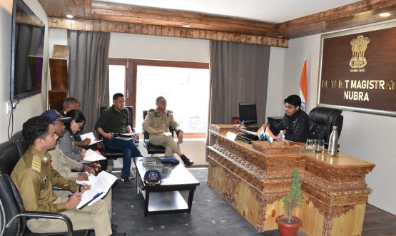 DC Nubra chairs Meeting of District Road Safety Committee.