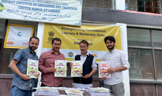 DIET Kargil and 17000ft Foundation Launch Summer Vacation Worksheets for Joyful continued Learning.