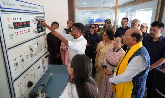 L-G Vinai Kumar Saxena inaugurates Centre of Excellence on Integrated Technologies at Government ITI Leh.