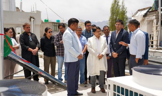 DG, Bureau of Energy Efficiency inaugurates Pilot Heat Pump Project in Leh.