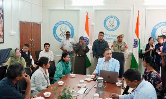 Chief Secretary visits Sham District, reviews SCU Progress and inaugurates Tia Model High School.