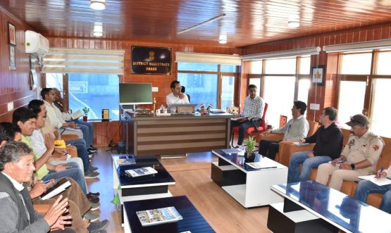 Deputy Commissioner Drass Reviews Preparations for 6th LG Horse Polo Cup.