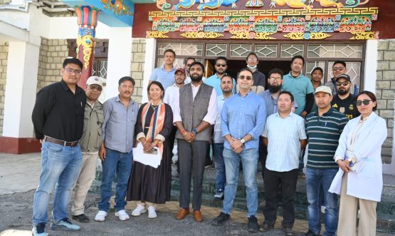 Central Prabhari Officer, ABP Karsha, Sh. Ravi Dhawan, IAS Visits Karsha Block, Zanskar.