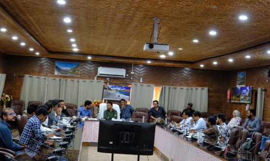 MP Ladakh Chairs Review Meeting on RDSS, PMDP and Smart Metering Projects.