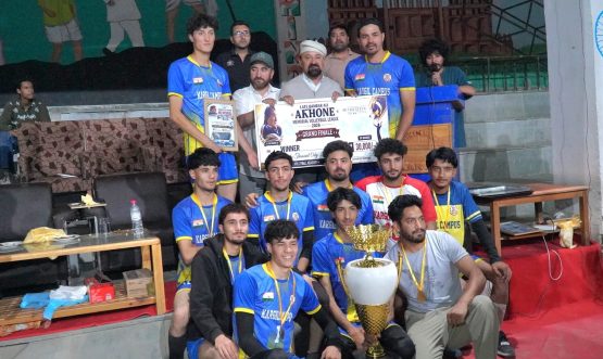 CEC Dr. Mohd Jaffer Akhoon Attends Closing Ceremony of Late Qamar Ali Akhoon Memorial Volleyball League 2026.