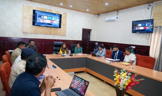 Special Rapporteur, NHRC reviews Human Rights Issues Relating to Social Welfare, Tribal Affairs, Prisons and Health Sectors in Ladakh.