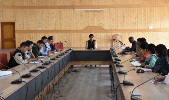 DC Nubra Reviews Disaster Preparedness and Incident Response Mechanism in Nubra District.