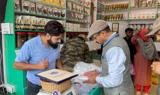 Plastic Ban Enforcement Drive Conducted in TSG Market.
