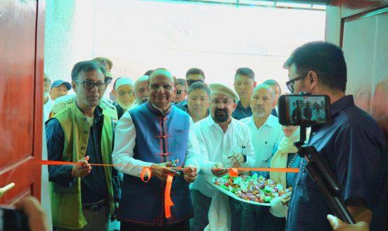 LG Inaugurates New Office Building of Food, Civil Supplies & Consumer Affairs Department at Kurbathang, Kargil.