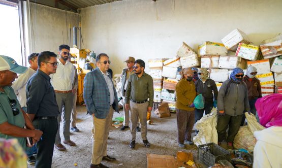 Chief Secretary inspects Solid Waste Management Centres at Solar Colony, Thiksay, Kharu and Chuchot Yokma.