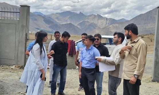 Administrative Secretary, Social & Tribal Welfare, UT Ladakh Nidhi Malik Reviews Progress of Under-Construction Welfare Institutions in Kargil.