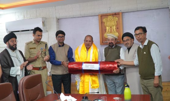 LAHDC Kargil Hosts Farewell Tea Party for Director FCS&CA and Joint Director Youth Services & Sports, UT Ladakh.