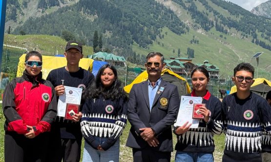 JIM&WS Principal Appreciates NCC Cadets of 1 Ladakh Battalion for Outstanding Performance in Basic Mountaineering Course Sr. number 157.