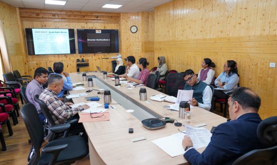 Chief Secretary chairs 3rd Governing Council Meeting of State AYUSH Society, Reviews Action Plan under National AYUSH Mission.