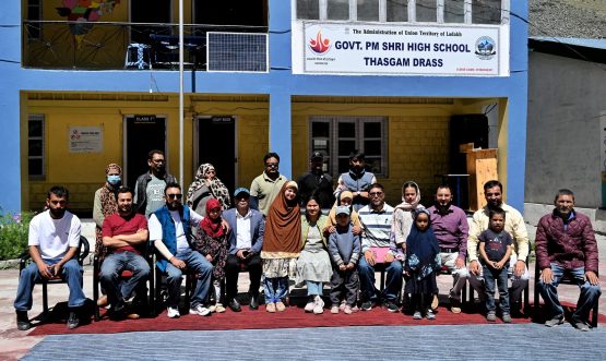 Ms. Bhanu Prabha, IAS, conducted an extensive visit to various Government schools in Drass Sub-Division to review the academic environment, infrastructure, and ongoing developmental initiatives.