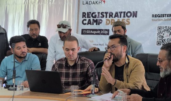 Tourism Department Kargil Conducts Tourist Unit Registration Camp at Drass Under Ladakh Tourist Unit Unified Registration Order, 2026.
