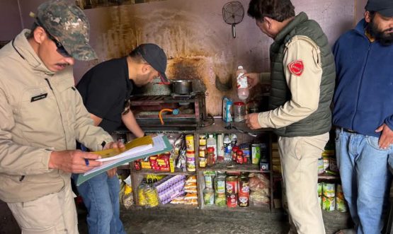 DURBUK, Aug 1,2026 — The Sub-Divisional Magistrate of Durbuk led a comprehensive market and hotel inspection across villages near Pangong Lake on August 1, 2026.