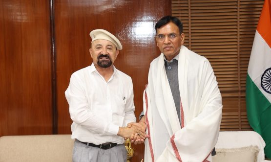 CEC LAHDC Kargil Calls on Hon’ble Union Minister Dr. Mansukh L. Mandaviya; Union Minister Accepts Invitation as Chief Guest for Suru Summer Festival 2026.