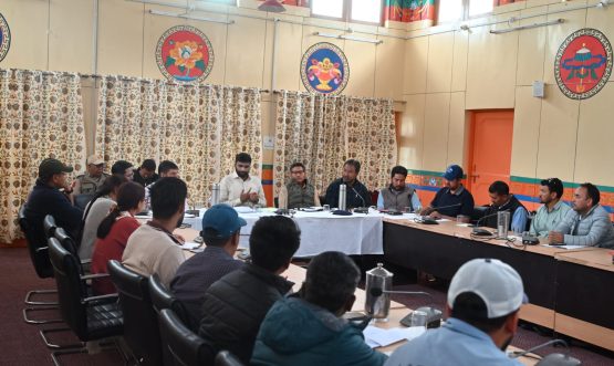 DC Zanskar Reviews Independence Day Preparations, Assesses Developmental Progress and Priority Projects.