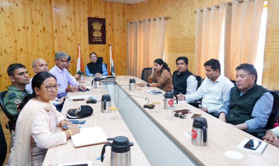 Chief Secretary reviews Preparations for 80th Independence Day Celebrations Across Ladakh.