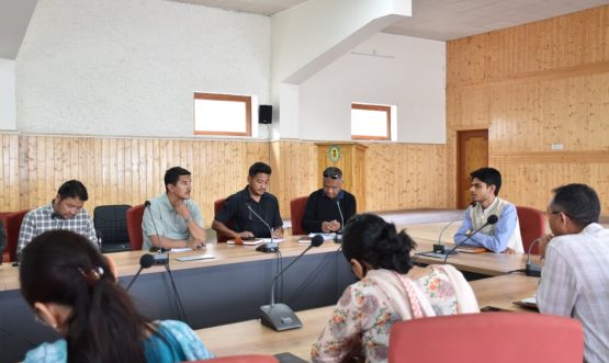 DC Nubra Chairs Preparatory Meeting for 80th Independence Day Celebrations.