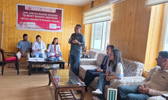 NTEP & NCD Screening Camp Conducted at SDM Office, Kharu.