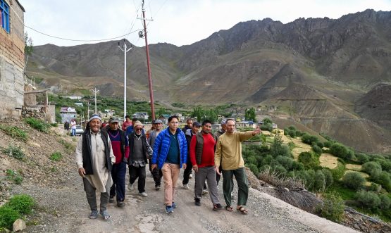 MP Ladakh Visits Cloudburst-Affected Areas of Kargil, Assures Support for Relief and Permanent Restoration. Kargil, August 8, 2026: Member of Parliament, Ladakh, Mohmad Haneefa Jan today visited several areas of Kargil distric