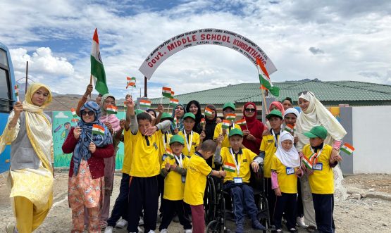 Har Ghar Tiranga Campaign 2026 Celebrated with Enthusiasm at CWSN School Kurbathang.