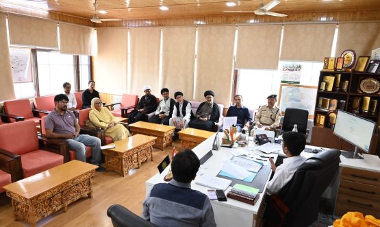 DC Kargil Chairs Meeting on Nasha Mukt Bharat Abhiyan.