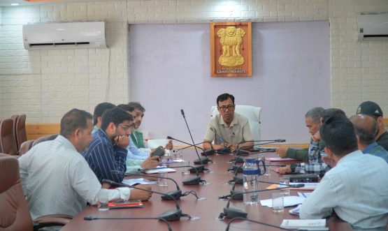 Executive Councillor, Er. Punchok Tashi Reviews Ongoing Power Projects in Kargil.
