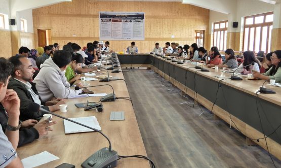 DC Nubra Reviews Progress of Development Works under Rural Development Department in District Nubra.