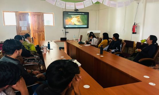 Movie Screening of ‘Main Wapas Aaunga’ Held at GDC Nobra.