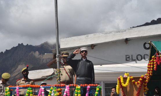 80th Independence Day Celebrated at Kharu.
