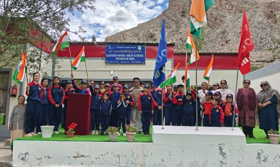 “Har Ghar Tiranga” Observed at Various Schools in District Sham.