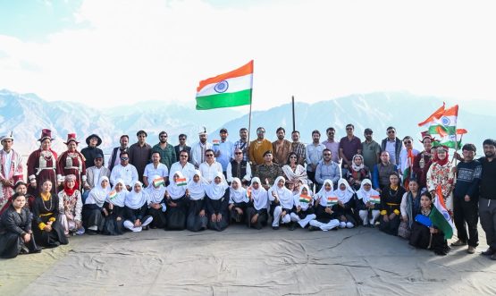 Har Ghar Tiranga: Tiranga Car Rally, Vande Mataram Rendition and Cultural Performances Held at Randhawa Top.