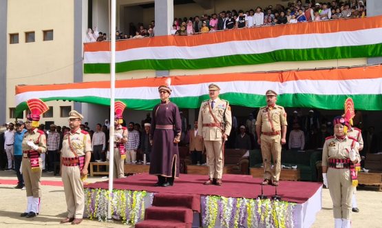 Magnificent optimism and patriotism on display in Drass District on Independence Day.