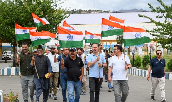 LAAC&L Kargil Observes Partition Horrors Remembrance Day with Silent March, Photo Exhibition and Theatrical Performance.