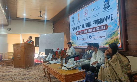 Warden Training Programme for KGBV and NSCBAV Hostels Begins at DIET Leh.