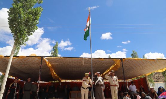 80th Independence Day Celebrated at GHS Likir with Patriotic Fervour.