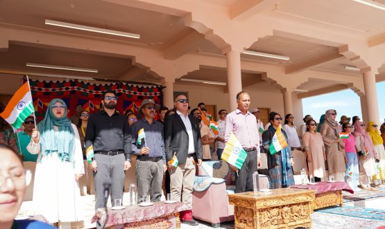 Ladakh Marks Closing Ceremony, Grand Culmination of Har Ghar Tiranga Campaign at Sindhu Ghat.