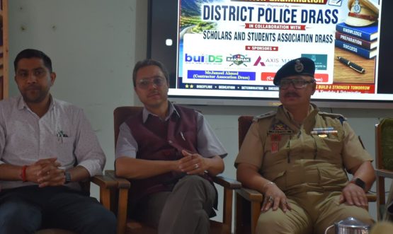 DC Drass Attends Inaugural Ceremony of Free Crash Course for Sub Inspector & Constable Recruitment.