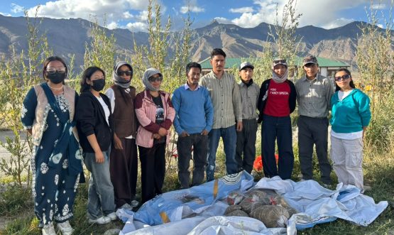 Department of Botany, GDC Zanskar, Conducts Two-Day Mushroom Cultivation Training Programme in Collaboration with HVT Foundation.