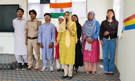 Department of Hindi, GDC Zanskar, Presents a Play on the Horrors of Partition.