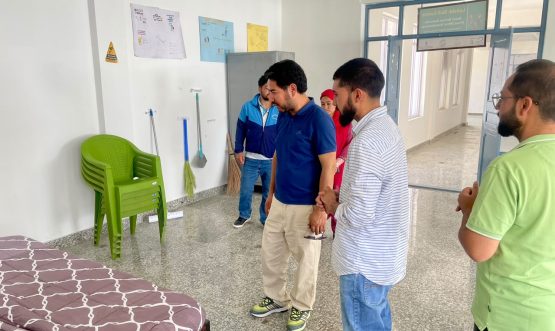 Dr. Amjad Ali Abbasi Principal, GDC Kargil, visited the Graphic Design, Housekeeping, Beauty Therapy and Yoga Skill Centres to review their functioning, infrastructure, equipment and facilities.