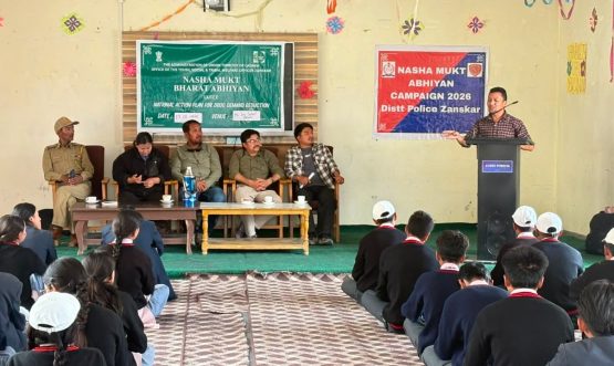 Awareness Programme on Drug and Substance Abuse Organized at HSS Padum under Nasha Mukt Bharat Abhiyan.