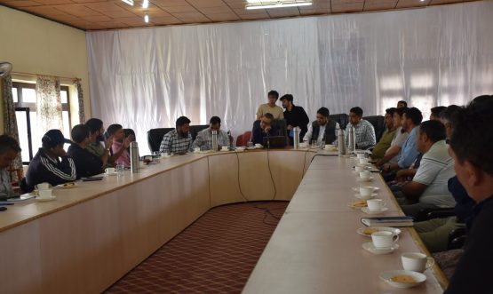 DC Drass Chairs Meeting to Finalize Arrangements for Drass Festival.